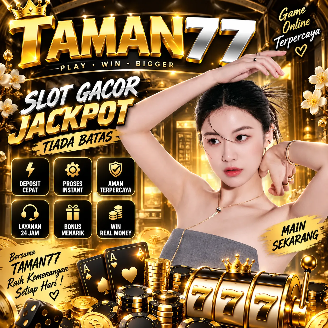 TAMAN77 Banner